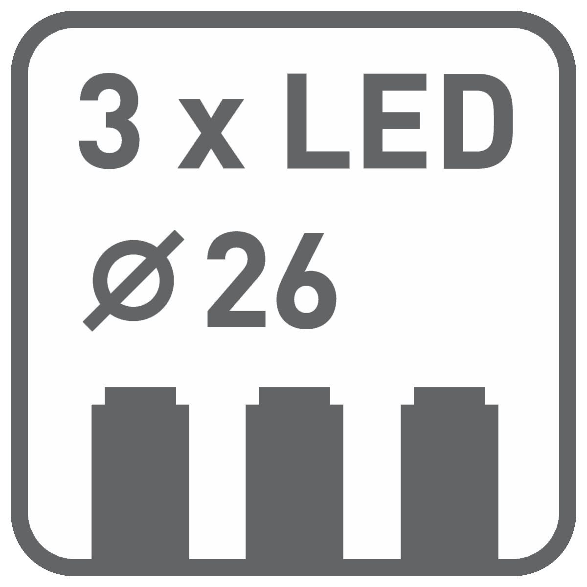 3 db LED